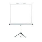 Stativ-Leinwand 180x180 cm Tuch: mattweiß D, 